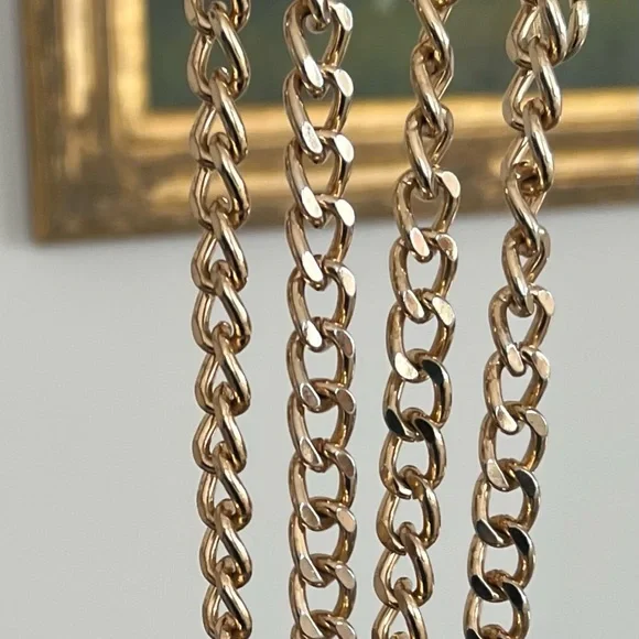 Gold Chain Purse Strap New! - Picture 12 of 13